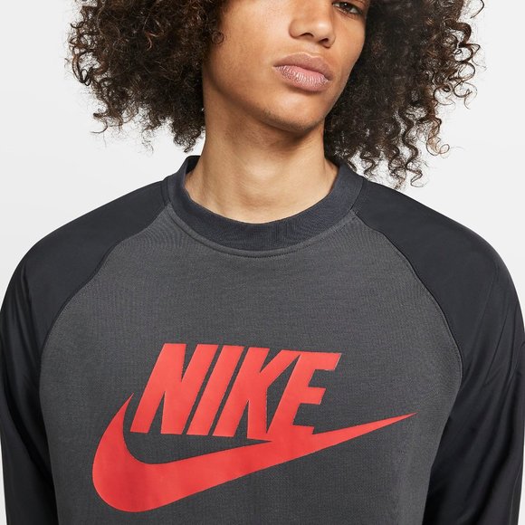 mens nike hybrid sweatshirt